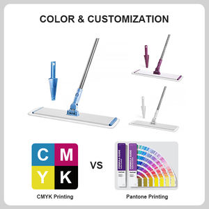 360 più venduto girevole in microfibra mop piano bagnato/asciutto regolabile con Mopheads sostituibili per la pulizia del pavimento - Product Image 3