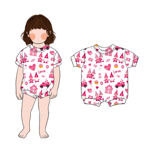 Hot verkopende en hoogwaardige eenvoudige boutique bamboe baby romper pyjama met 2-weg rits voor kinderen - Product Image 6