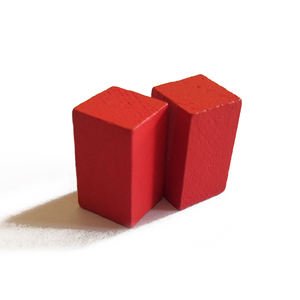 Blocco di legno cubo di legno personalizzato per il gioco da tavolo - Product Image 5