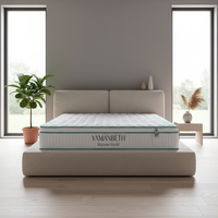 Hochwertige Twin-Size Gel-Memory-Foam Hybrid-Federkernmatratze für Kinder Atmungsaktiver Strickstoff Kühlend Ungiftig Schlafzimmer