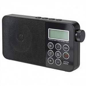 רדיו שעון דיגיטלי עם אזעקה, טיימר שינה, <span class=keywords><strong>FM</strong></span>/MW/SW, AC/DC - Product Image 2