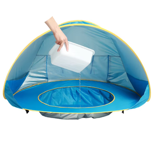 <span class=keywords><strong>Tente</strong></span> de plage <span class=keywords><strong>pour</strong></span> bébé de haute qualité avec protection UV automatiquement résistante au vent <span class=keywords><strong>Mini</strong></span> piscine - Product Image 3