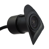Mini caméra universelle pour voiture avec interface CVBS Capteur de stationnement avant et vision nocturne Fonction étanche Capteur d'image CCD