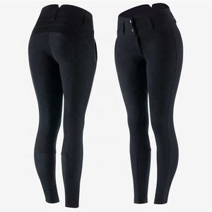 Vente d'usine personnalisée de culottes d'équitation Fabrication de vêtements extensibles Bon ajustement Bas de chaussette Culotte d'équitation Pantalon - Product Image 2