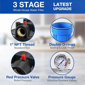 Sistema <span class=keywords><strong>de</strong></span> filtro <span class=keywords><strong>de</strong></span> <span class=keywords><strong>agua</strong></span> OEM <span class=keywords><strong>para</strong></span> toda <span class=keywords><strong>la</strong></span> <span class=keywords><strong>casa</strong></span> <span class=keywords><strong>para</strong></span> el mercado <span class=keywords><strong>de</strong></span> EE. UU. 3 etapas 20 pulgadas BB con PP y filtro <span class=keywords><strong>de</strong></span> carbono <span class=keywords><strong>para</strong></span> filtración <span class=keywords><strong>de</strong></span> <span class=keywords><strong>agua</strong></span> <span class=keywords><strong>de</strong></span> uso doméstico - Product Image 3