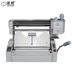 Machine à relier sans fil de bureau DOCON DC-30A avec rainure de pressage chauffante et reliure à couverture rigide, livraison gratuite - Product Image 1