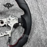 Volant de voiture en cuir véritable, modèle squelette, très demandé, compatible avec Toyota Fortuner Hilux Revo LC300 LC200 LC79 LC76