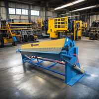 Machine pliante manuelle de vente chaude bas prix nouveau moteur compétitif en alliage d'aluminium en acier inoxydable portant des composants de base PLC