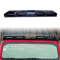 Feux LED montés sur le toit pour Jeep JL Wrangler & Gladiator 18-24 - Design 4 yeux / Phares de recherche sur le toit