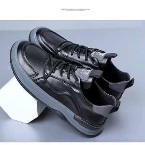 Nuevos Zapatos Deportivos Casuales para Hombre, Versátiles, Modernos, con Suela de PVC Suave, Forro de Malla y Cordones, Estilo Business Casual - Product Image 5
