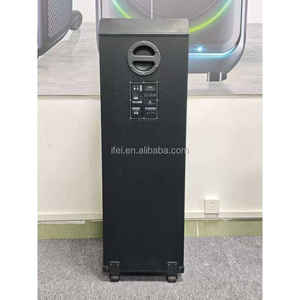 Enceinte DJ 150W double 12 pouces, grande enceinte TWS avec woofer puissant et double microphone sans fil IFeiGiftM 2255 pour fêtes, extérieur et maison - Product Image 2