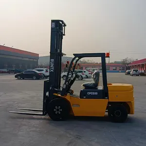 Horquilla Heftruck T 3.5 Ton 4 Ton 5 Ton Diesel Heftruck Prijs Te Koop Met Japanse Motor - Product Image 3