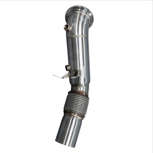 High-Performance 304 Stainless Steel Straight Downpipe for BMW F30 F31 F34 2.0T Exhaust Pipes | Factory Wholesaler Price - Product Image 5