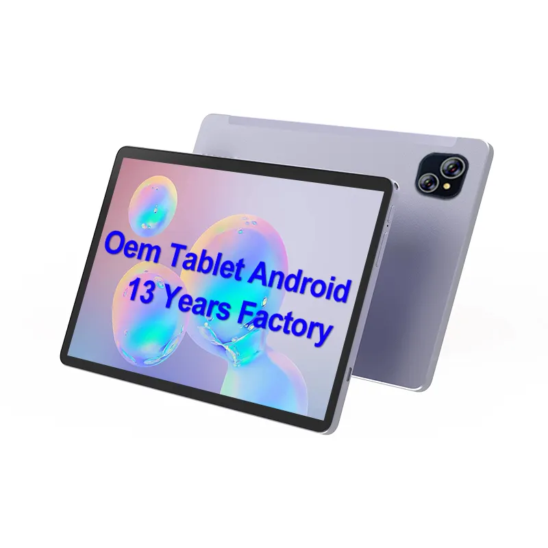 Fabricación de tabletas personalizadas Oem Android Tablets 10 12 14 15 pulgadas Android 4GB 8GB 12GB Ram 64GB 512GB Rom 128GB Tablet Pc