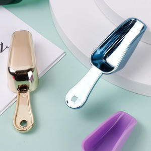 Cuillères à sel de bain en gros d'usine, cuillères en plastique colorées, cuillères ménagères créatives, cuillères à sel de bain pour salle de bain, articles de toilette - Product Image 1