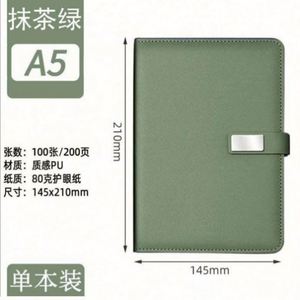 Wholesale Luxury Business Diary Gift Set A3 <b>Notebook</b> PP Magnetic Luxury Journal Refillable Pen Saddle Stitching Promotional - Product Image 3