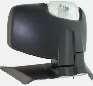 Nuevo Espejo Retrovisor Lateral Derecho XMAXVISION 2014-2025 para Transit, Brazo Corto, Cristal Grande, Eléctrico, Calefactable, con Señal de Giro, Convexo, Negro, 1 Año de Garantía - Product Image 4