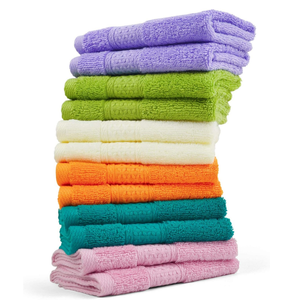 Vente en gros de gants de toilette de golf fabricant de l'Inde serviettes de luxe absorbantes douces réutilisables écologiques de haute qualité - Product Image 5