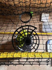 Kit de filet d'entraînement portable professionnel pour la collecte de balles de pickleball et de cricket - Système de retour de frappe durable et écologique - Product Image 3