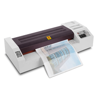 Penjualan Laris HD-32019 50 KTYZ 13 Inci A3 A4 OEM 4 Rol Mesin Laminasi Termal Mini Panas