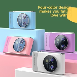 Cámara Digital para Niños 4K HD con Pantalla de 2.7 Pulgadas, Soporte WIFI, Embellecimiento con IA, 120 °   Cuerpo de Plástico de Ingeniería de Ángulo Amplio - Product Image 1