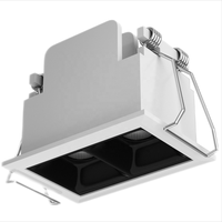 Luminaire d'intérieur en aluminium de meilleure qualité, Spot lumineux Led encastré linéaire vers le bas