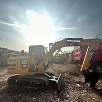 Offre Spéciale Cat machines 306E2 pelles à griffes/bagger d'occasion avec pelle hydraulique rc