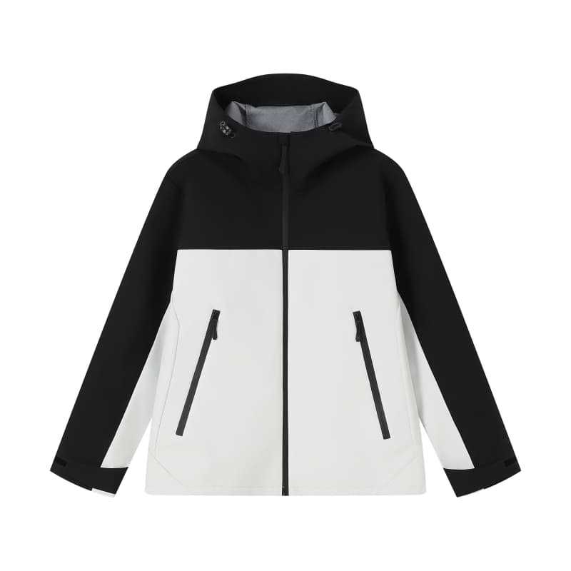 High-end white and black