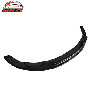 Convient pour BMW E92 2010-2013, lèvre de pare-chocs avant style AK, non peinte, noire - Product Image 4