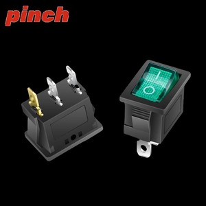 สวิตช์โยก KCD1 ขนาด 15x21 มม. 3 ขา SPST 24VDC แบบติดตั้งบนแผง สีดำ ไนลอน สวิตช์จ่ายไฟ - Product Image 4