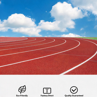 Sol sportif préfabriqué standard en plastique EPDM résistant à l'usure, absorption des chocs, antidérapant, pour terrains de sport extérieurs, couleur personnalisée