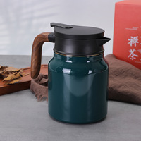 Bouilloire à café et thé en acier inoxydable à double paroi isolée sous vide de 1L (800ml) avec infuseur à thé intégré, idéale pour le café filtre – Vente en gros de qualité supérieure