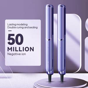 プロ仕様のポータブル2-in-1ヘアストレートナー - LED急速加熱、髪に優しいストレートツールで長持ちするスタイリングを実現 - Product Image 6