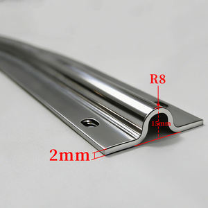 Riel Curvo para <span class=keywords><strong>Puerta</strong></span> Corredera - Material <span class=keywords><strong>de</strong></span> Acero, Diseño Industrial Moderno para Cocina y Sala <span class=keywords><strong>de</strong></span> Estar - Product Image 3