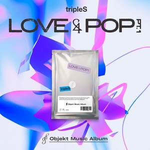 ทริปเปิ้ลเอส [LOVE&POP] ตอนที่ 1 (อัลบั้มเพลง Objekt) อัลบั้มเคป๊อปเกาหลีของแท้ ซีดี - Product Image 4