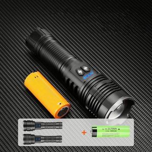 Đèn lồng ngoài trời mới nguyên hộp, độ sáng cao, đèn pin <span class=keywords><strong>LED</strong></span> sạc lại màu vàng trắng, đèn pin chiến thuật - Product Image 4