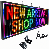 Écran LED couleur P10 personnalisé, panneau extérieur programmable, écran LED défilant, écran de message mobile, équipement publicitaire