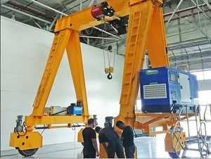 उच्च मानक उत्पाद 5 टन 10 टन 16 टन मोबाइल गैन्ट्री क्रेन के साथ - Product Image 2