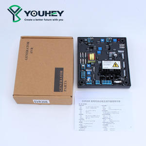 Régulateur de tension d'excitation EVR308, carte de contrôle de vitesse AVR, accessoires en plastique pour générateur diesel sans balais pour alternateur - Product Image 1