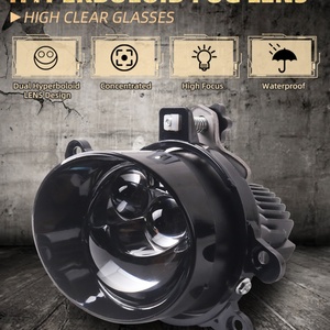 Luz Antiniebla LED Bi-Lente Actualizada con Luz Láser Directa de 5500K, Alta Luminosidad, Impermeable - Product Image 4