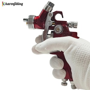 <span class=keywords><strong>Pistolet</strong></span> de pulvérisation HVLP H-827P à gravité en aluminium avec buse de 1 mm pour peinture automobile, nettoyage électrique, personnalisable OEM, fabriqué en Chine - Product Image 3
