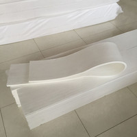 Bandes de feutre en polyester laminées à froid, non tissées, écologiques, absorbantes, anti-friction et décontaminantes