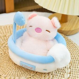 Wholesale Animal Plush Desk Buddy - Cute Rabbit & Elephant Stuffed <b>Toy</b> for Stress Relief & <b>Education</b> - Product Image 5