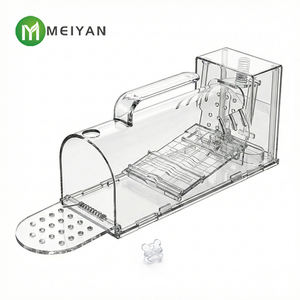Piège à <span class=keywords><strong>souris</strong></span> en plastique écologique - Capture <span class=keywords><strong>vivante</strong></span> humaine pour le contrôle des rats - Conception étanche - Product Image 5