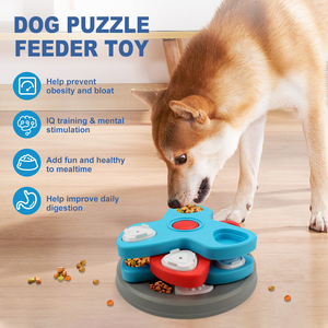 Assiette interactive pour animaux de compagnie en PP de qualité alimentaire, distributeur de nourriture lent anti-étouffement, accessoires pour animaux de compagnie pour animaux qui mangent rapidement - Product Image 6