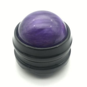 Bola de masaje de rodillo frío de resina para relajación de punto de presión corporal de espalda automática personalizada, masajeador de pies de PP de madera naranja en caja compatible con OEM - Product Image 3