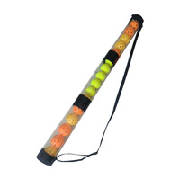 Baril de ramassage de balles de pickleball en plastique, pas besoin de se pencher pour les sports de plein air, 500g