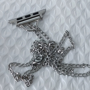 Correa de Cuero para Reloj de 14 mm con Hebilla Metálica en Forma de D y Adaptador de Barra de Resorte para <span class=keywords><strong>Apple</strong></span> <span class=keywords><strong>Watch</strong></span> Series 7 <span class=keywords><strong>8</strong></span> 9 10 - Product Image 5