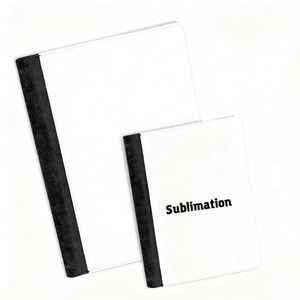 Wholesale <b>Blanks</b> Leather <b>Notebook</b> Journal Portfolio Diy Logo Portable Sublimation Custom Promotional Gifts - Product Image 1