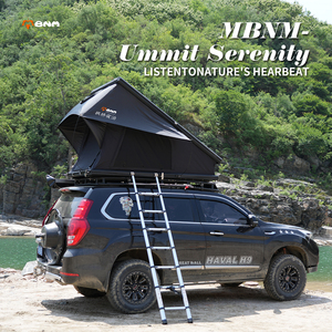 Xe cắm trại nhôm vỏ cứng Roof Top Lều khung nhôm Roof Top lều 4 người Trọng lượng nhẹ Roof lều cho xe - Product Image 2